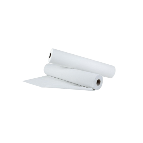 PAPEL CAMILLA ROLLO BLANCO BICAPA 2C 58 CM x 60 M C/6 UD