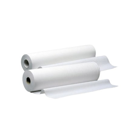 PAPEL CAMILLA BLANCO BICAPA 2C 58CMX60M C/8