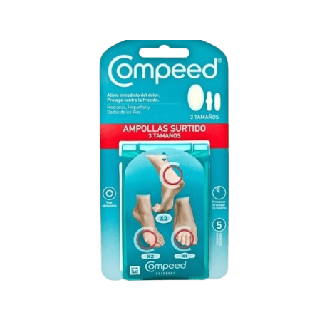 COMPEED AMPOLLAS DEDOS C/ 8 UD