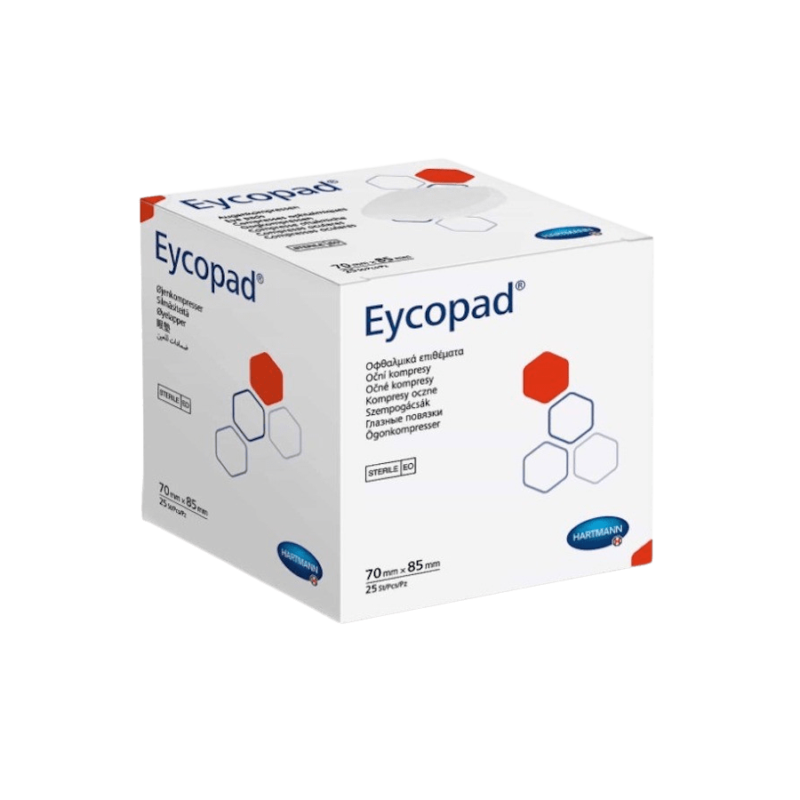 APOSITO OCULAR ALGODON ESTERIL EYCOPAD