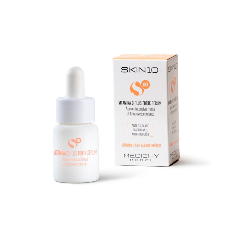SKIN10 VITAMINA C FORTE SERUM Vitamina C + Vitamina E + Ácido Ferúlico