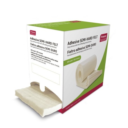 FIELTRO ROLLO ADHESIVO HIPOALER 4MM 10CMX3M