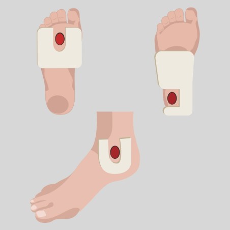 FIELTRO ROLLO ADHESIVO HIPOALER 4MM 10CMX3M