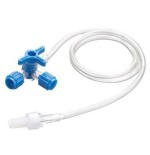 LLAVE DE 3 VIAS CON ALARGADERA DE 25 cm