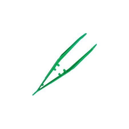 PINZA FORCEPS NORMAL PLASTICO VERDE