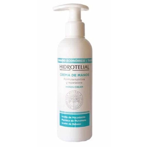 HIDROTELIAL CREMA DE MANOS CON DOSIFICADOR  200 ML