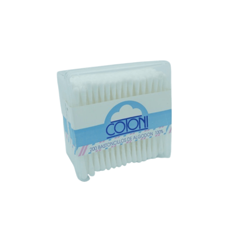 BASTONCILLO DE ALGODÓN C/200 UD