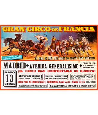 GRAN CIRCO DE FRANCIA. EL CIRCO DE BEN-HUR