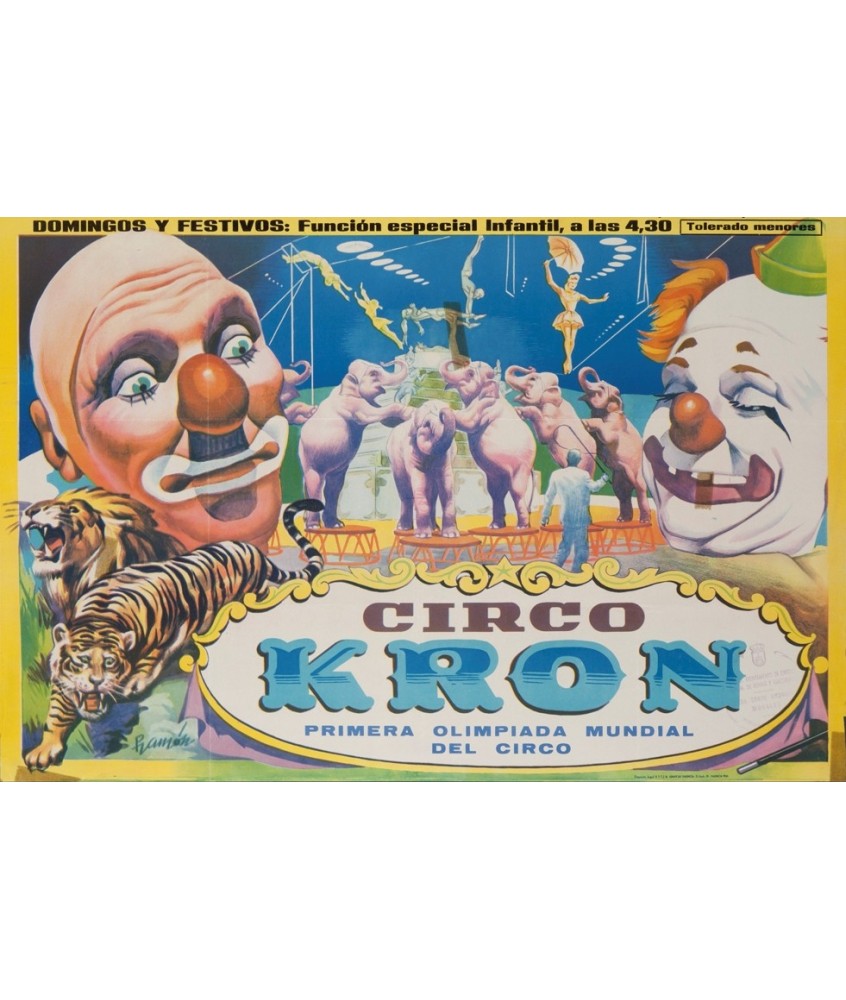 CIRCO KRON. PRIMERA OLIMPIADA MUNDIAL DEL CIRCO