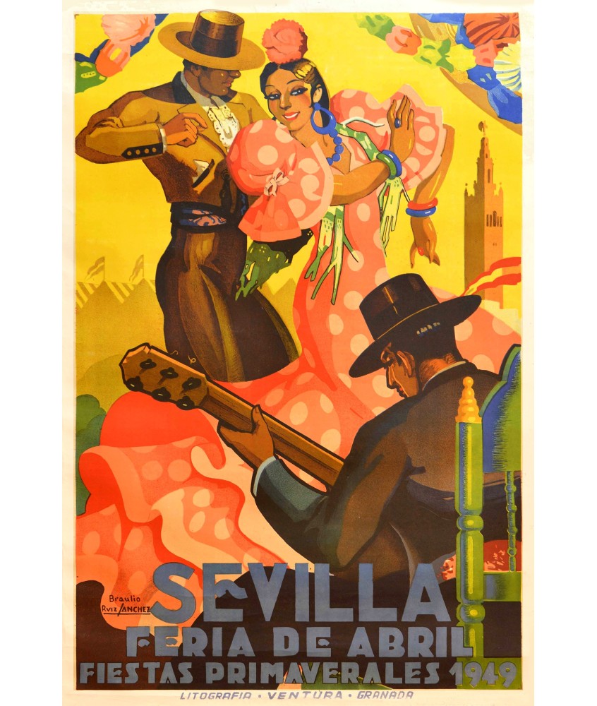SEVILLA FERIA DE ABRIL 1949