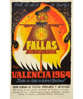 FALLAS DE SAN JOSE. VALENCIA 1964