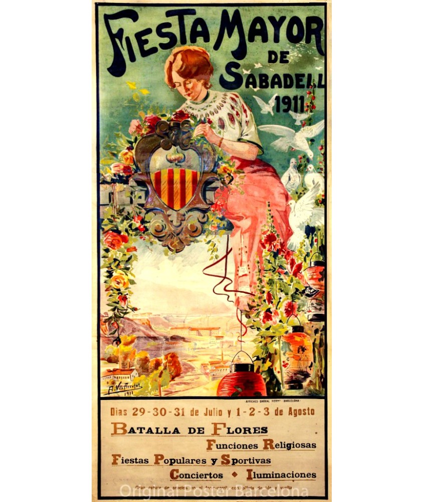 FIESTA MAYOR DE SABADELL 1911