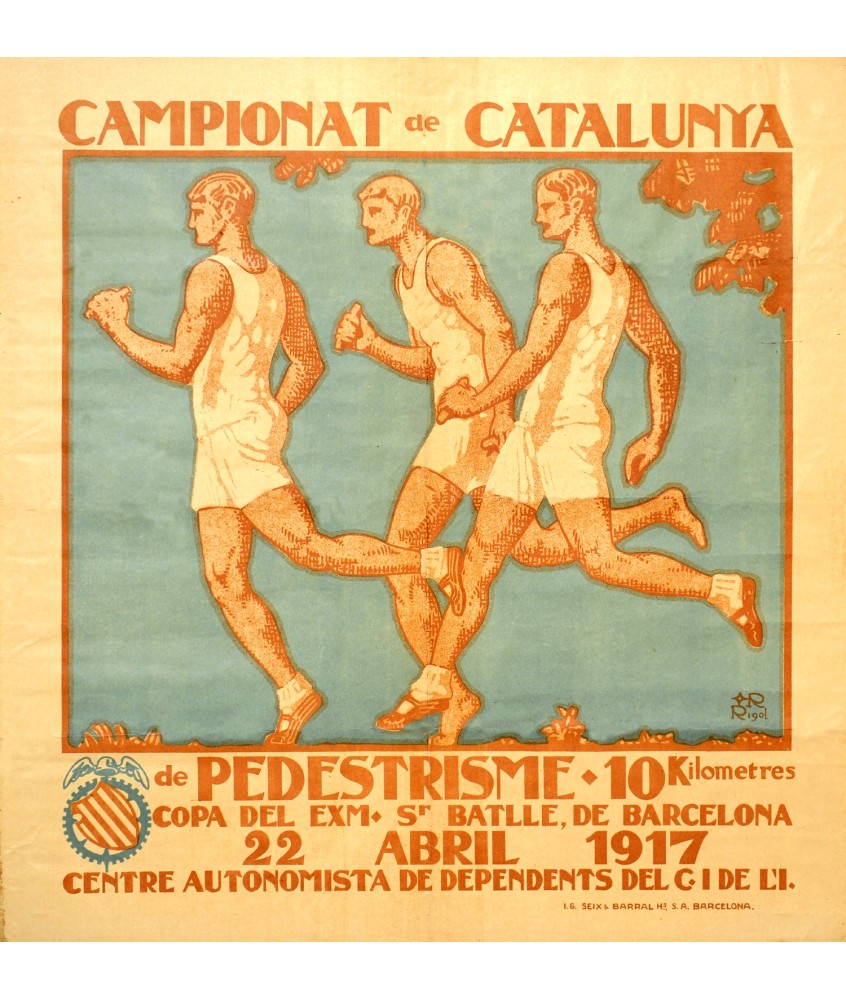 CAMPIONAT DE CATALUNYA DE PEDESTRISME. 10 KM.