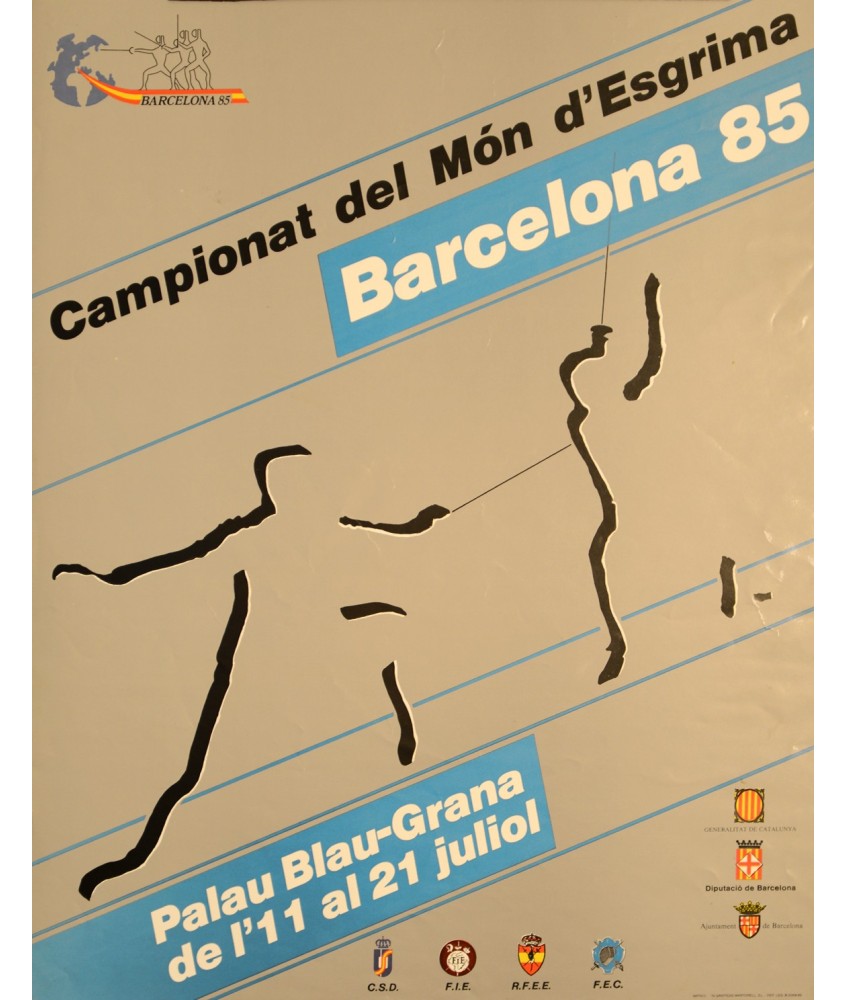 CAMPIONAT DEL MON D'ESGRIMA. BARCELONA 85