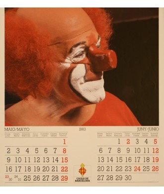 CALENDARIO CHARLIE RIVEL 1983