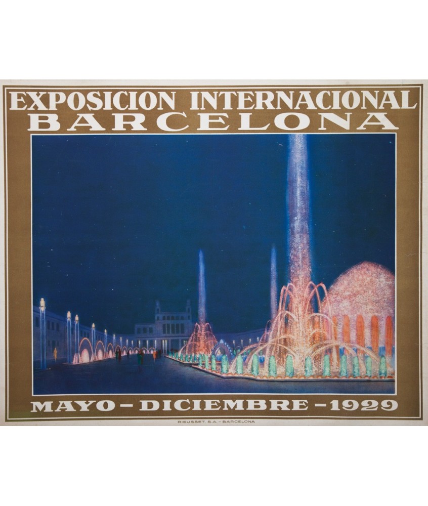 EXPOSICION INTERNACIONAL BARCELONA 1929 (IV)