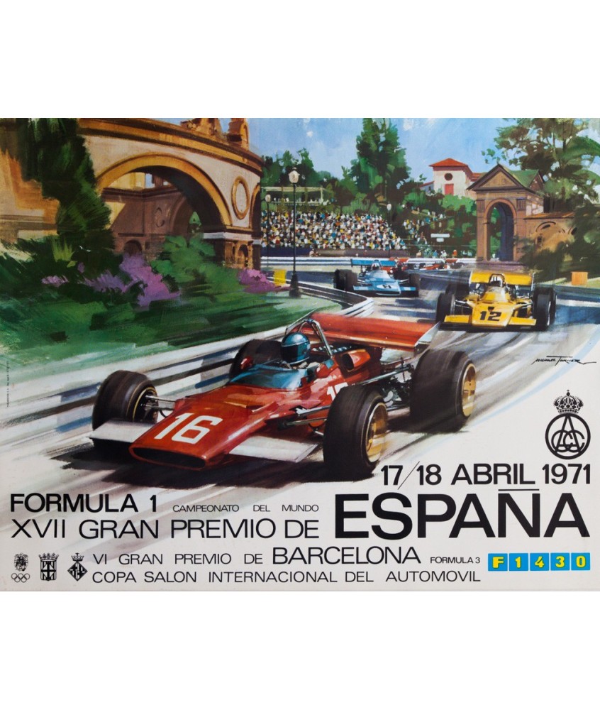 FORMULA 1. XVII GRAN PREMIO DE ESPAÑA 1971