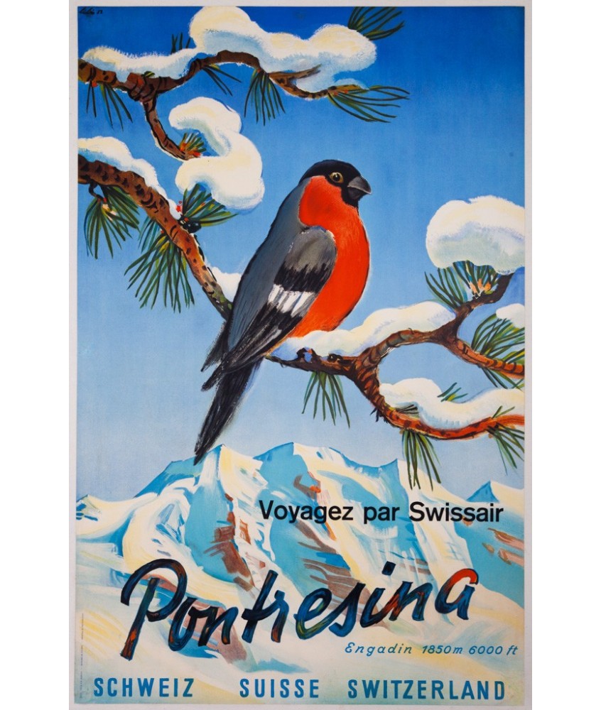 PONTRESINA. VOYAGEZ PAR SWISSAIR