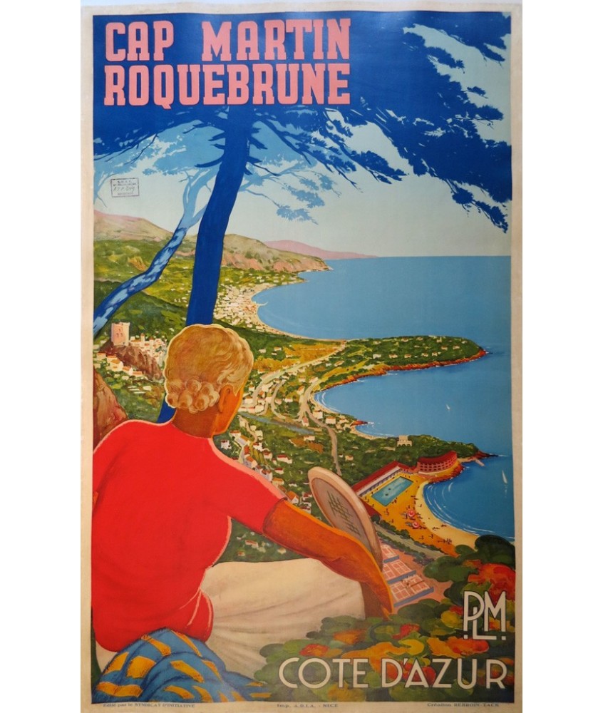 COTE D'AZUR. CAP MARTIN - ROQUEBRUNE