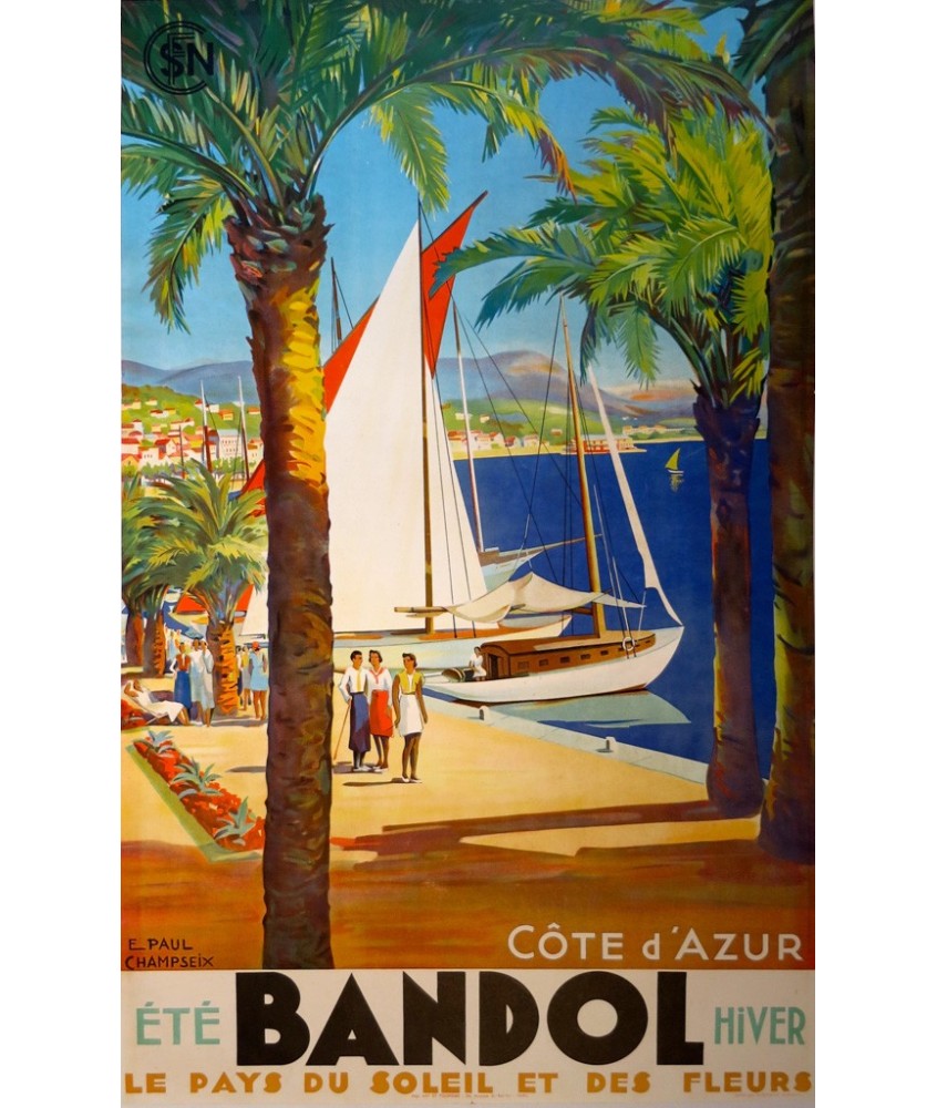 COTE D'AZUR. BANDOL ÉTÉ-HIVER