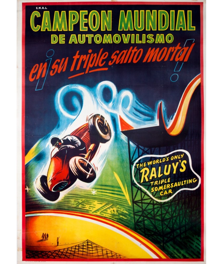 CAMPEON MUNDIAL DE AUTOMOVILISMO. RALUY'S