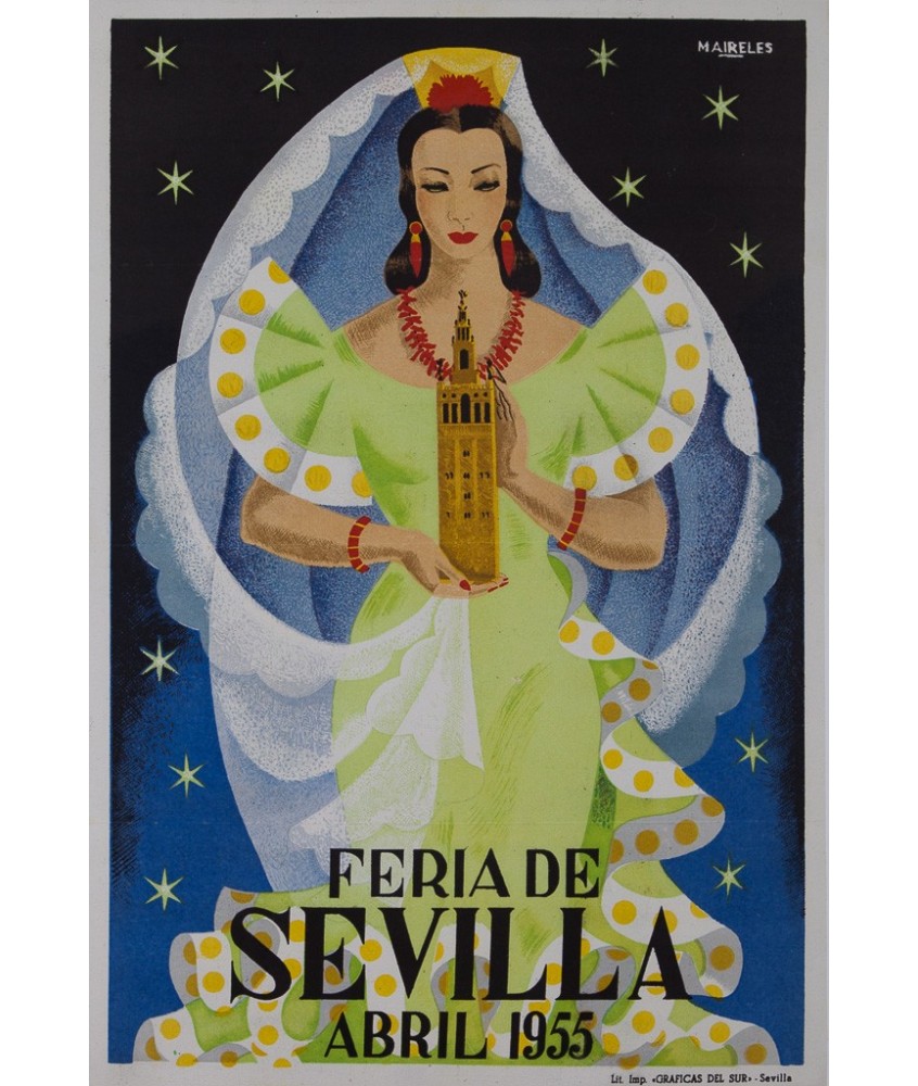 FERIA DE SEVILLA ABRIL 1955