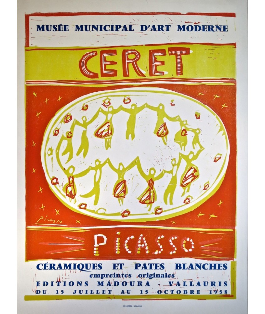 CERET. PICASSO. CERAMIQUES ET PATES BLANCHES