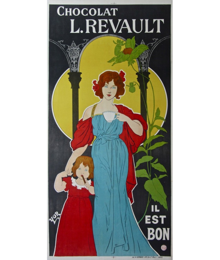 CHOCOLAT L. REVAULT. IL EST BON