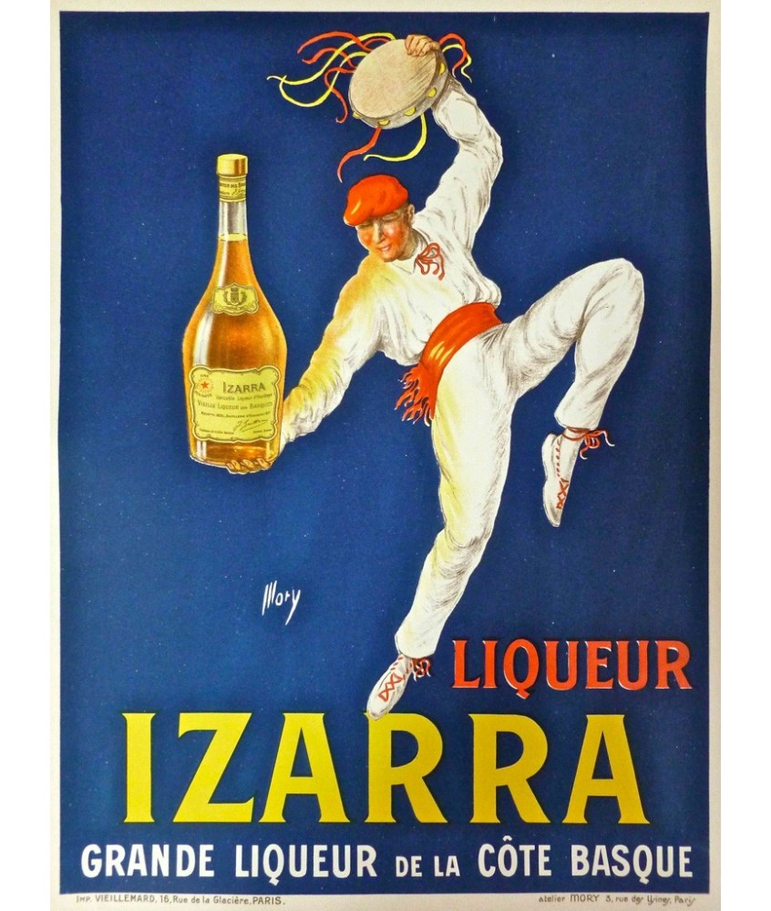 LIQUEUR IZARRA...DE LA CÔTE BASQUE...