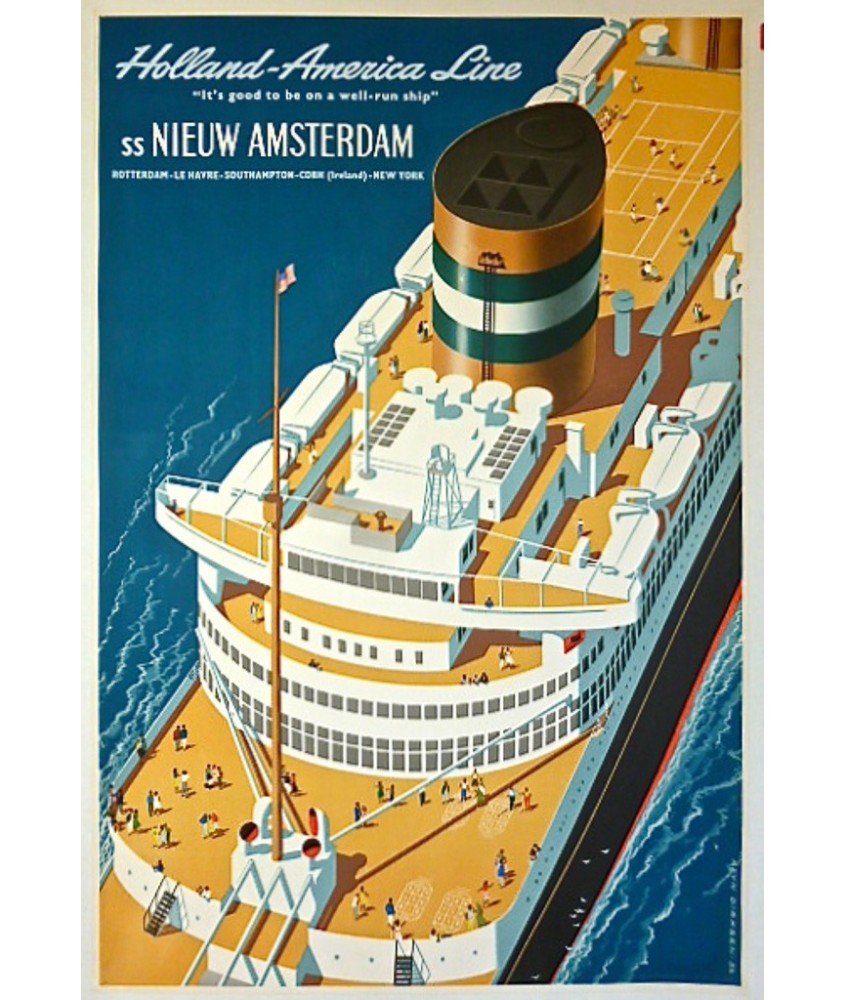 NIEUW AMSTERDAM. HOLLAND-AMERICA LINE