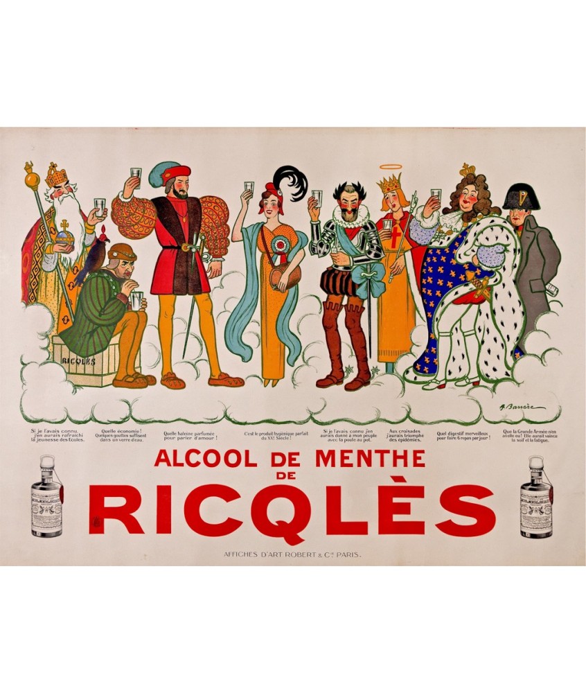 ALCOOL DE MENTHE RICQLES 
