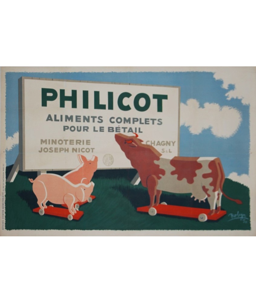 PHILICOT. ALIMENTS COMPLETS POUR LE BETAIL