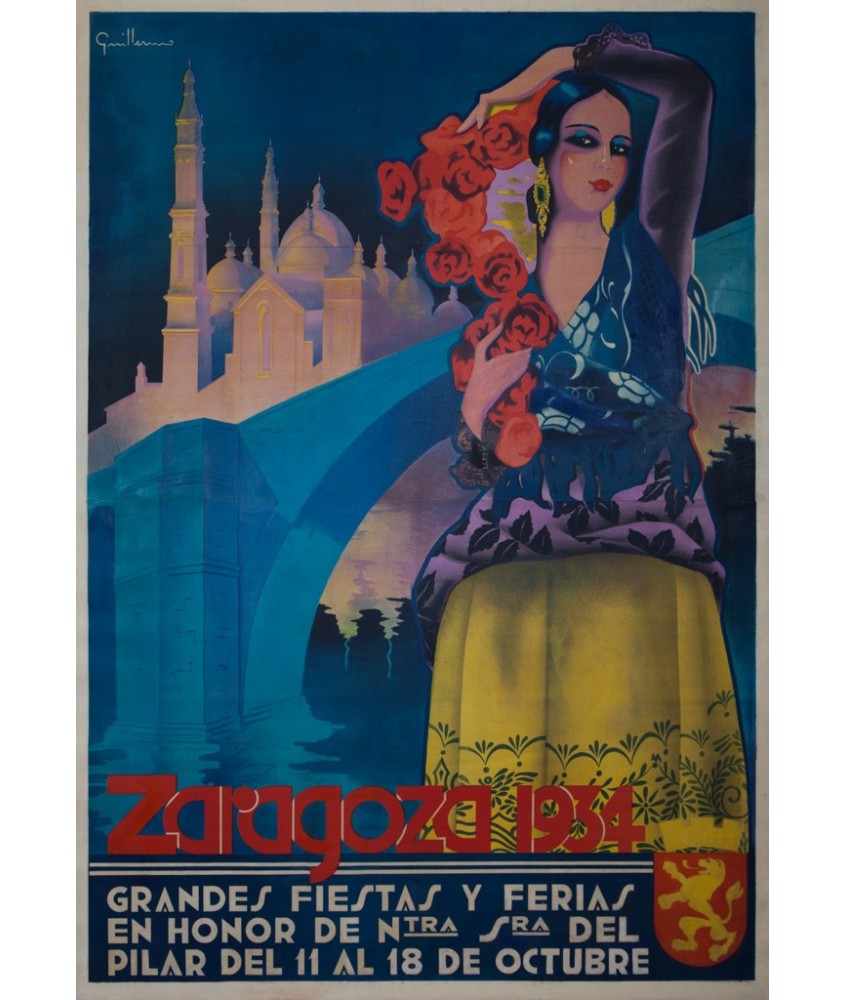 ZARAGOZA 1934, FIESTAS Y FERIAS DEL PILAR