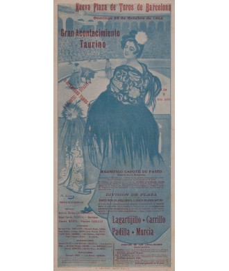 NUEVA PLAZA DE TOROS DE BARCELONA 1902
