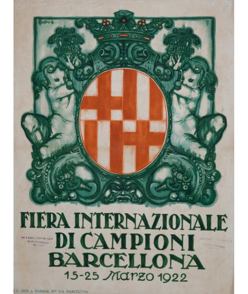 FIERA INTERNAZIONALE DI CAMPIONI BARCELLONA 1929