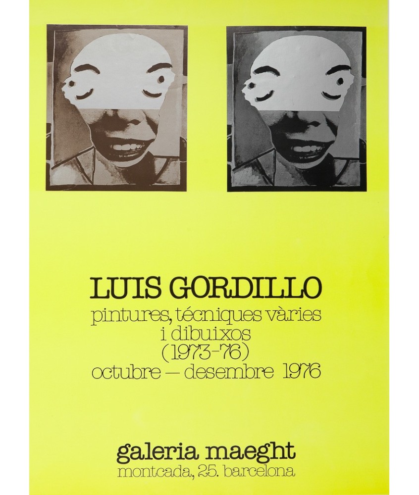 LUIS GORDILLO. 1976. GALERIA MAEGHT