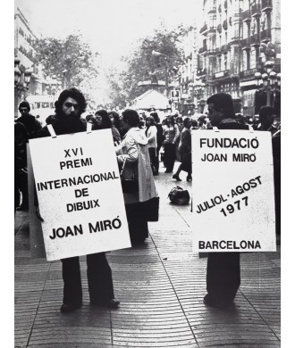XVI PREMI INTERNACIONAL DE DIBUIX JOAN MIRÓ i FERRÀ, JOAN (Barcelona 1893 - Palma de Mallorca 1983)