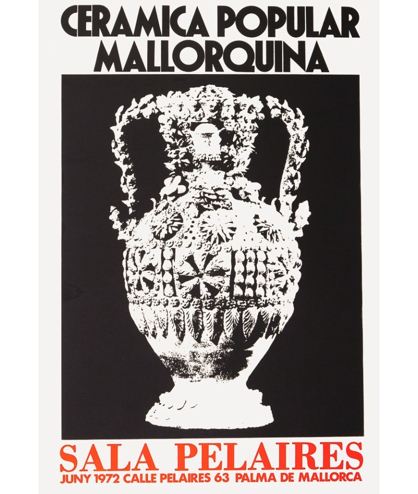 CERAMICA POPULAR MALLORQUINA. SALA PERAIRES 1972