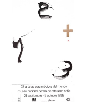 23 ARTISTAS PARA MEDICOS DEL MUNDO. 1995. TAPIES
