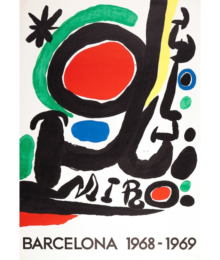 MIRÓ i FERRÀ, JOAN (Barcelona 1893 - Palma de Mallorca 1983). BARCELONA 1968-1969