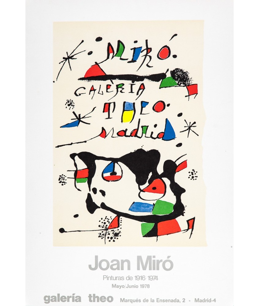 MIRO. GALERIA THEO MADRID 1978