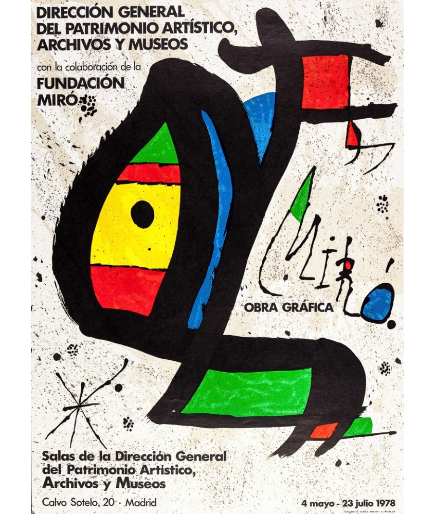 MIRO OBRA GRAFICA. MADRID 1978