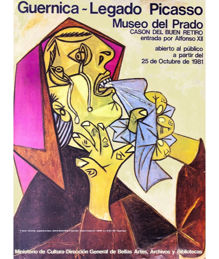 GUERNIKA. LEGADO PICASSO. MADRID 1981