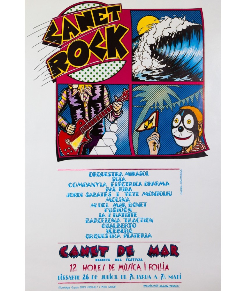 CANET ROCK, 12 HORES DE MÚSICA I FOLLIA. 1975