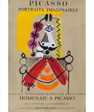 PICASSO PORTRAITS IMAGINAIRES. 1971