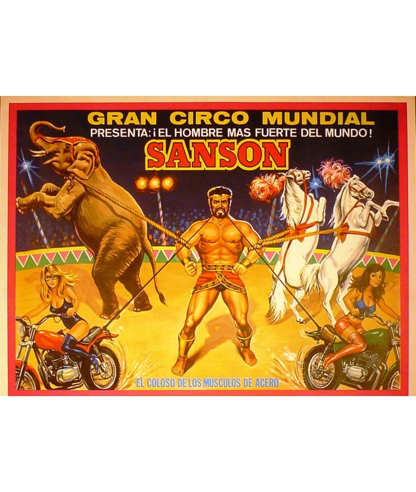 SANSON. GRAN CIRCO MUNDIAL. 1979