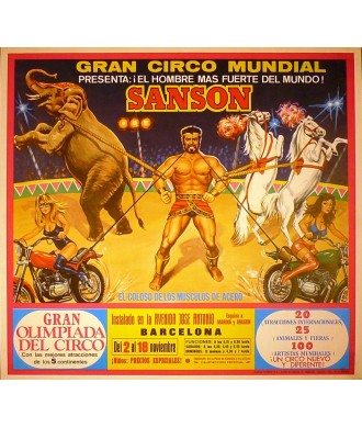 SANSON. GRAN CIRCO MUNDIAL. 1979