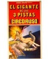 ANGEL CRISTO. EL GIGANTE DE LAS 3 PISTAS. CIRCO RUSO. 1979