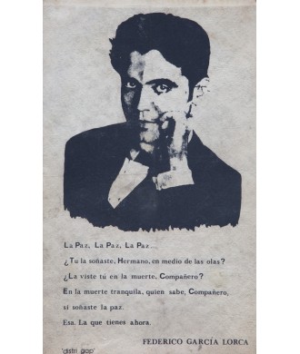 LA PAZ, LA PAZ, LA PAZ...FEDERICO GARCIA LORCA