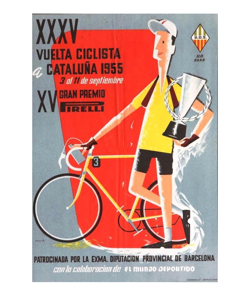 XXXV VUELTA CICLISTA A CATALUÑA 1955